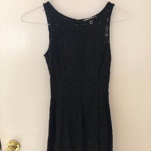 Black, Lace Dress